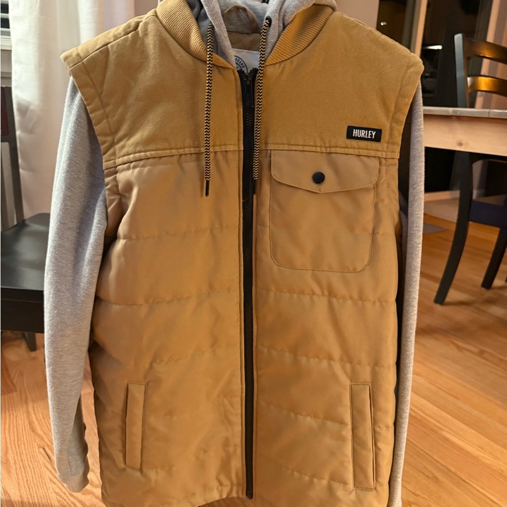 Hurley Tan Military Field Jacket